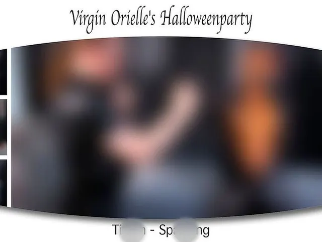 Virgin Orielle's Halloweenparty - Titten?-Spanking