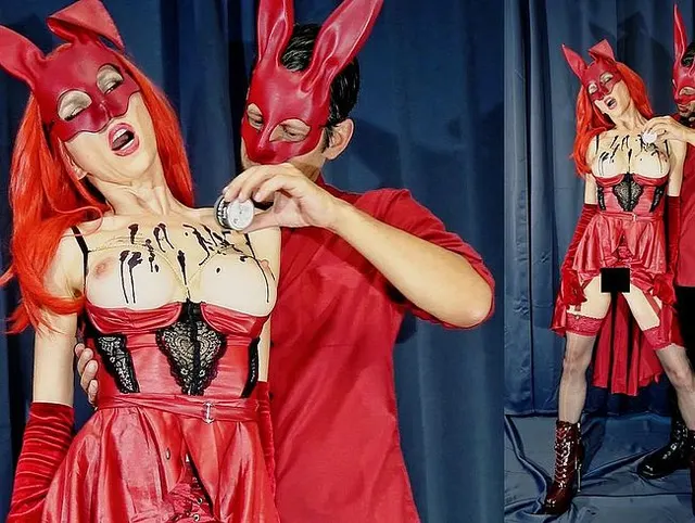 Halloween - Video 2025- Eine Sukkubus, versucht einen Orgasmus zu unterdrücken