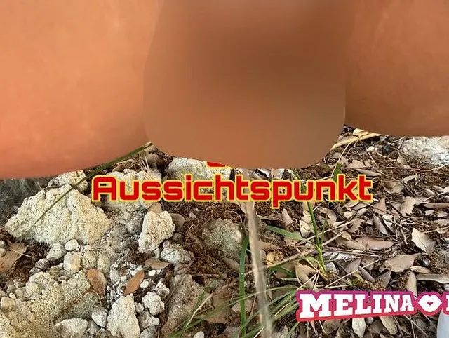 Pinkeln am Aussichtspunkt