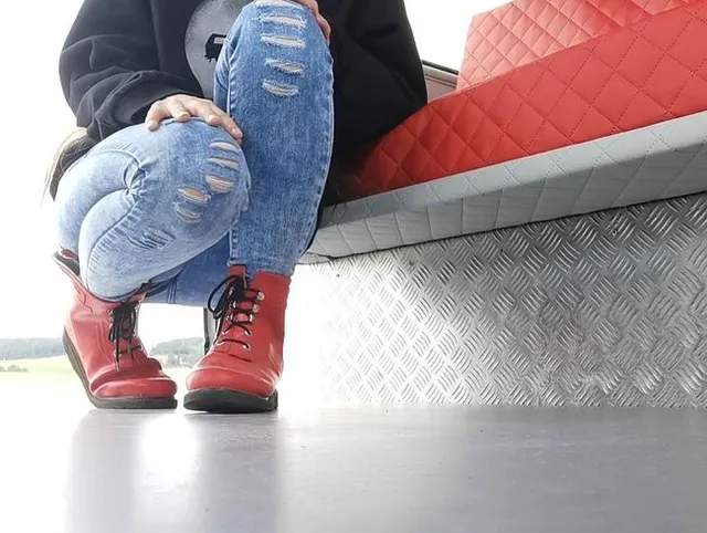 Unfertig aber endlich unterwegs im Bulli