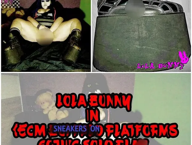 LOLA BUNNY SOLO PLAY MIT PUSSY IN 15 CM PLATTFORMEN