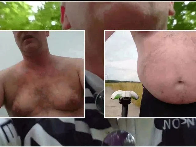Video Collage einer Radtour Unten Ohne 1 ** Outdoor **