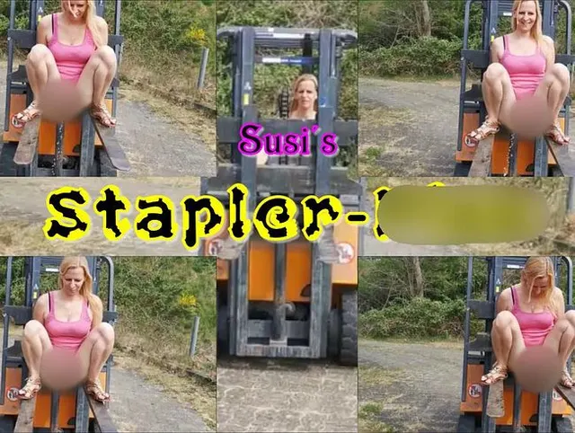 Gabelstapler-Piss