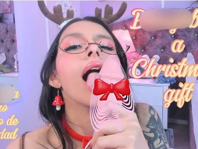 Blowjob als Weihnachtsgeschenk