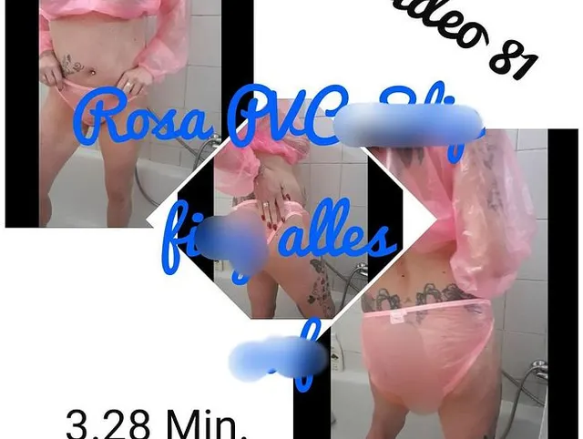 Rosa PVC Slip....