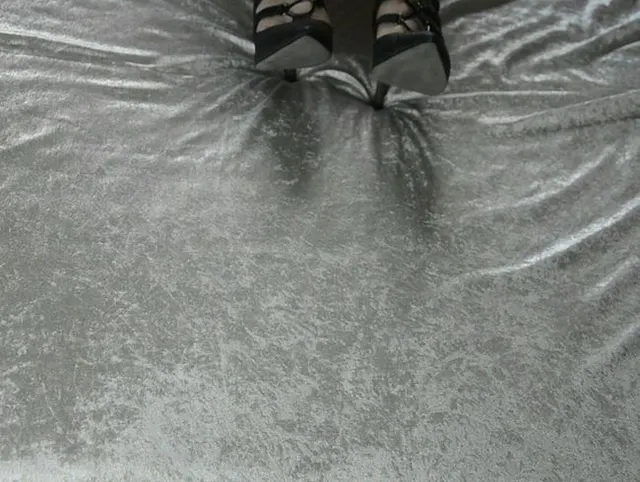 High Heels mit Wassereis