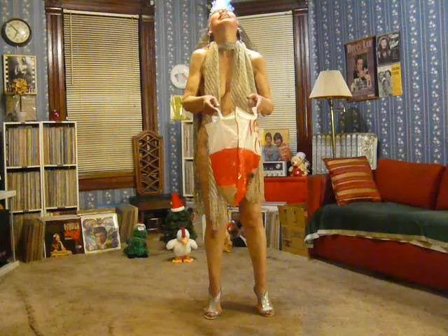 Having A New Year Stripping Party