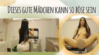 Dieses gute Mädchen kann so, so böse und unartig sein