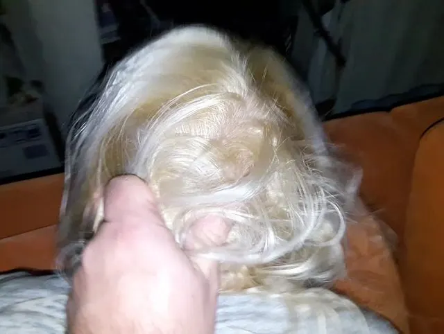 Den Arsch zum abficken hin gehalten