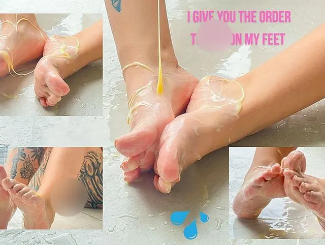 FOOT FETISHIST!!!! Do you want to cum and give me all your cum on my feet?