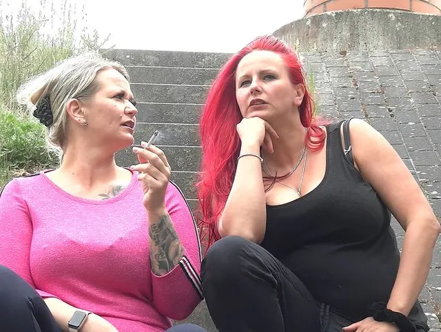 Gepisst und Geraucht beim Joggen!!!!!