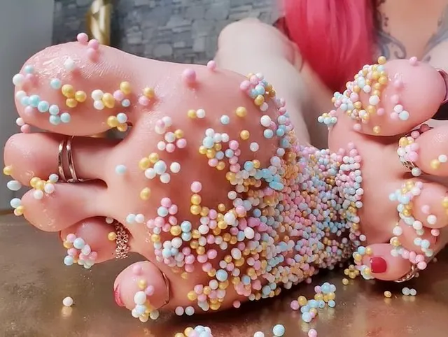 Zuckerperlen Footporn !