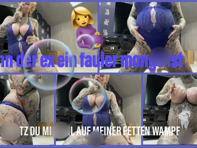 SPRITZT DU MIR GEIL AUF MEINER FETTEN WAMPE I wenn der ex ein fauler mongo ist