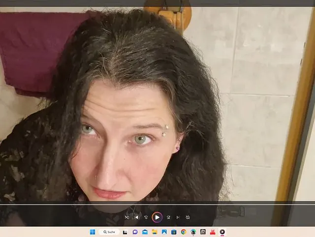 Ich verwandle mich in in schwarz