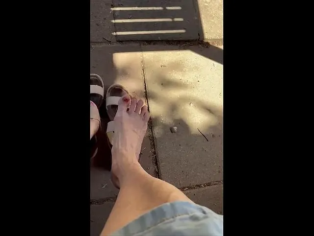 Meine alten Füße haben kurze Pause