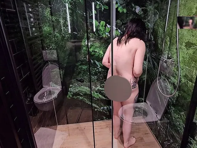 In der dusche Benutzt worden