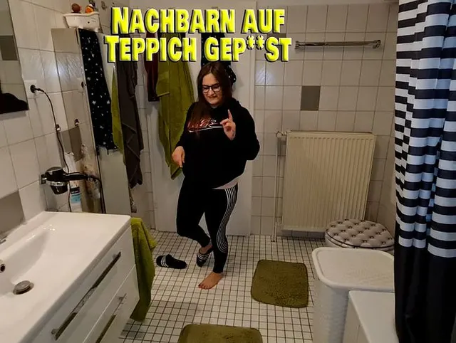 Nachbarn auf Teppich gepisst