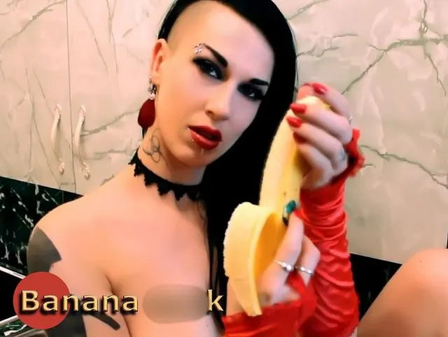 Banane saugen