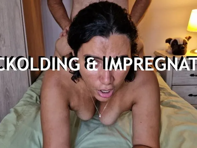 Schwängerung durch einen anderen Mann vor den Augen meines Cuckold-Ehemanns