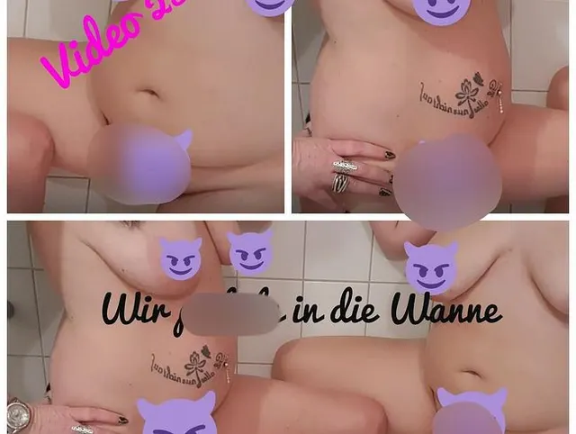 Wir pinkeln in die Wanne