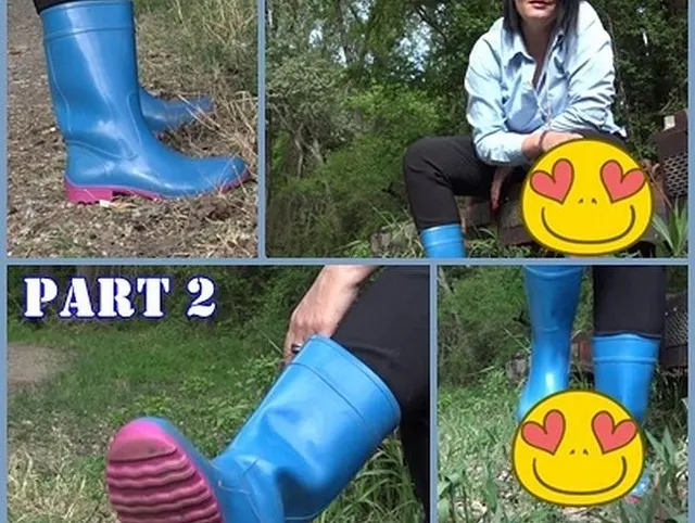 Gummistiefel-Sau! Gewichst wird wie ich es will Part 2