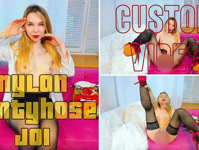 Maßanfertigung: Nylonstrumpfhose JOI 4K