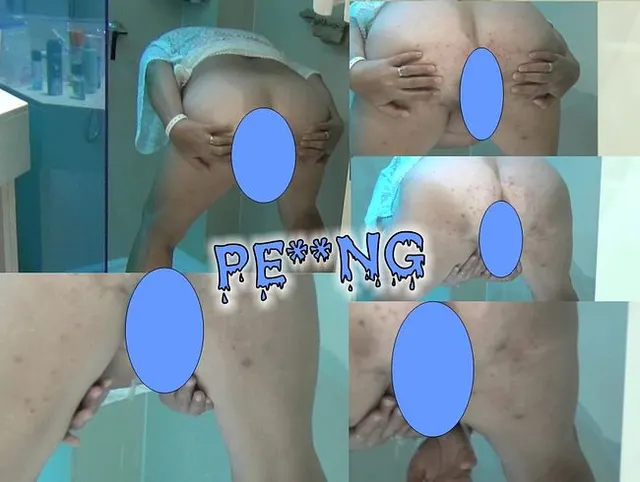 Pee im stehen von hinten