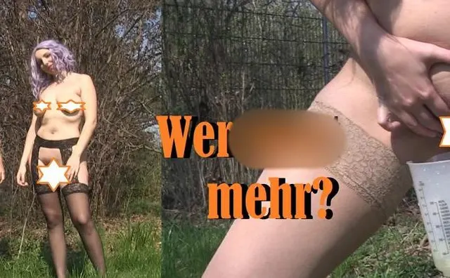 Wer pisst mehr?