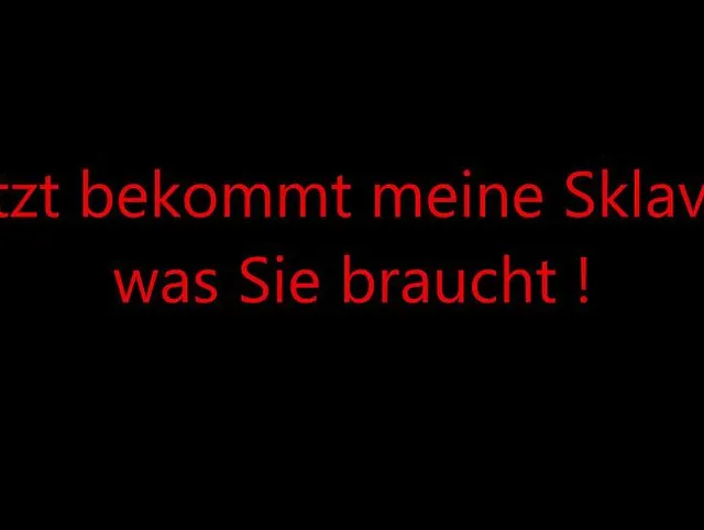 Meine TV-Sklavin Marie bekommt was Sie braucht, nämlich einen blauen Arsch !