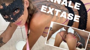 ANAL EXTASE- Devote Schlampe braucht es extrem hart