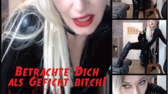 ANSAGE BITCH! Du bist sowas von gefickt, Loser!