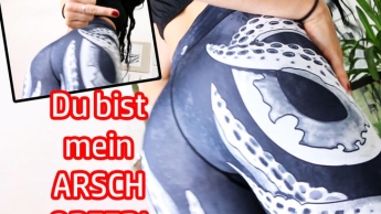 ARSCH-OPFER gefangen in den Fängen meiner KRAKEN-LEGGINGS!
