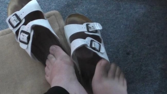 Abgelatschte geile Birkenstocks