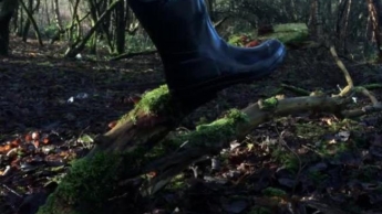 Arikajira Black Wellies Outside Fetish 4