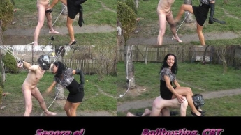 Ballbusting-CBT und Reiten