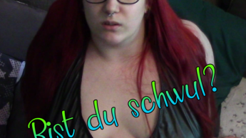 Bist du Schwul?