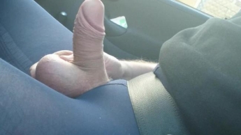 Blaue Feinstrumpfhose im Auto 2 ** FAN Video 12 **