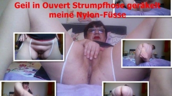 Die Sexy Ouvert Strumpfhose (Fan Video für 27micha)
