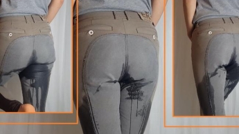 Eine nasse Sonntags-Reithose :)