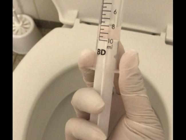 Einlauf von der Krankenschwester