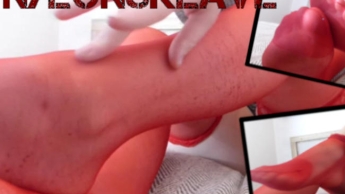 Fußduft für Nylonsklaven