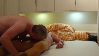 Geiler BI Schwanz in Strumpfhose