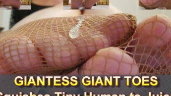 Giantess Giant Toes Tiny Man POV