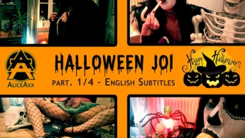 HALLOWEEN JOI – PART 1/4 – ENGLISH SUBTITLES