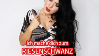 Ich mache dich zum RIESENSCHWANZ-WICHSER!