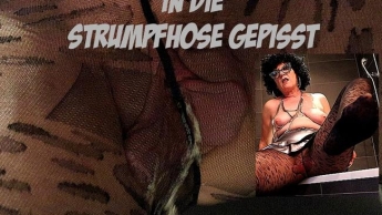 In die Strumpfhose gepisst