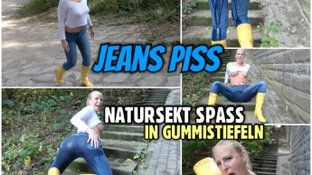 JEANS PISS | Natursekt Spaß in Gummistiefeln