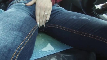 Jeans and car seat wetting