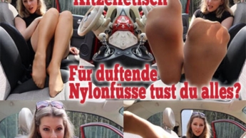 KITZELFetisch – Für duftende NYLONFÜSSE tust du alles?