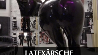 Latexärsche zum Anbeten und Abspritzen